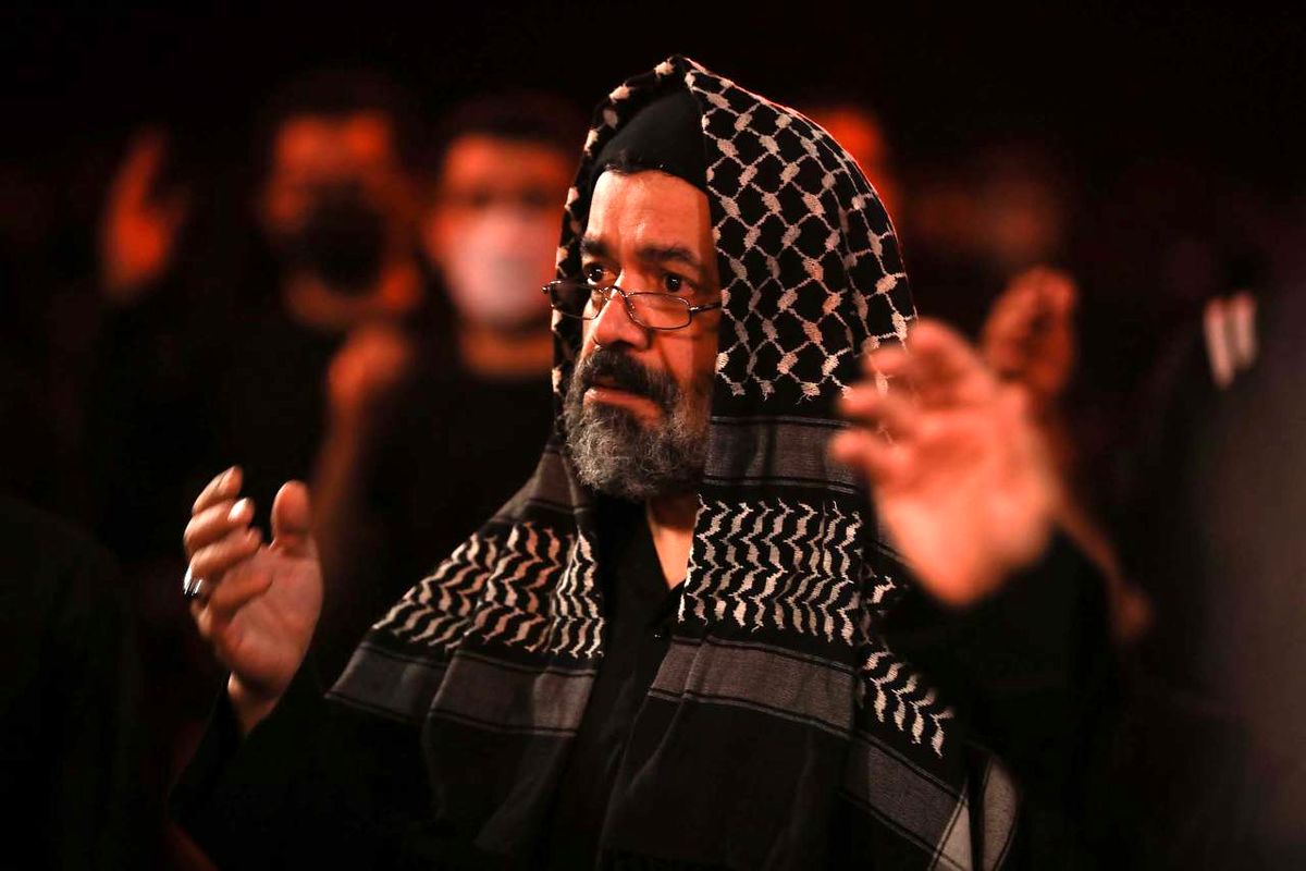 مداحی شور شب هفتم محرم محمود کریمی