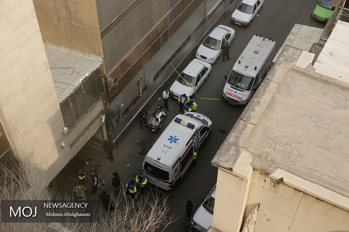 آتش سوزی در ساختمان برق حرارتی 