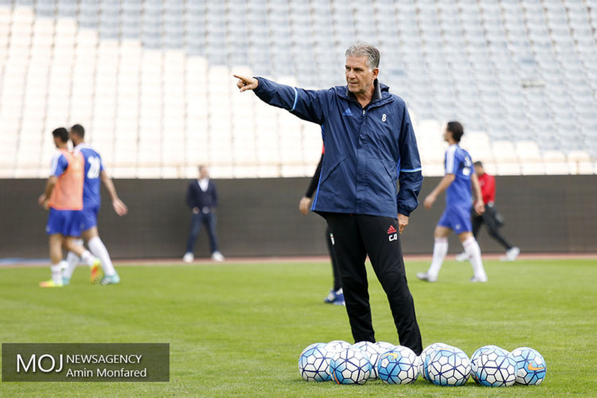 تمرین+تیم+ملی+فوتبال