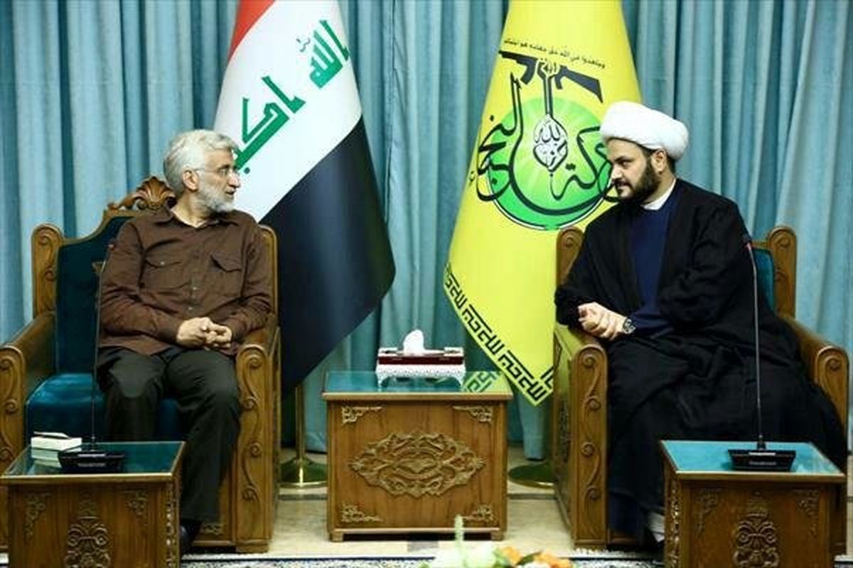 دیدار سعید جلیلی با دبیرکل نُجَباء