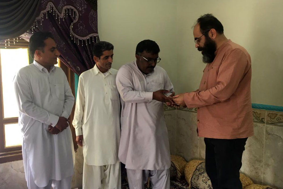 غلامرضا طریقی در سیستان و بلوچستان