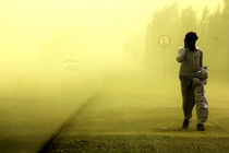 تندباد ۷۵ کیلومتر در ساعت به همراه گرد و خاک در تایباد 