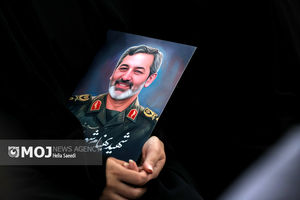 مراسم بزرگداشت شهدای نیروی قدس سپاه پاسداران انقلاب اسلامی