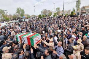 تشیع پیکر مرزبان شهید کردستانی در قروه