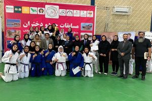 نقره کاپ آفریقا بر گردن نوجوان جودوکار ایران