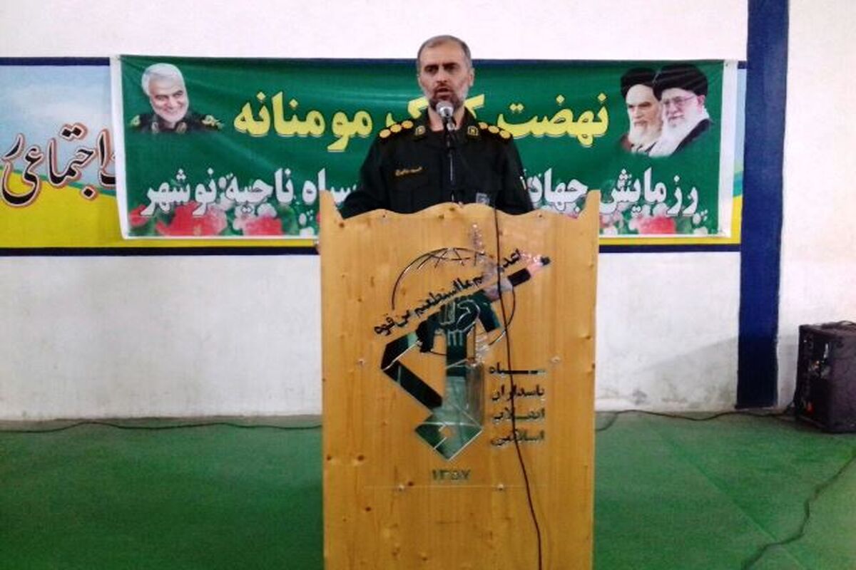 رزمایش جهادگران فاطمی در نوشهر