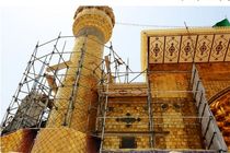 اتمام بازسازی ایوان نجف در تابستان ۱۴۰۱ توسط ایرانی ها