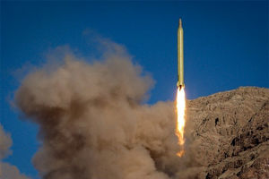 ایران یک موشک دفاعی آزمایش کرد