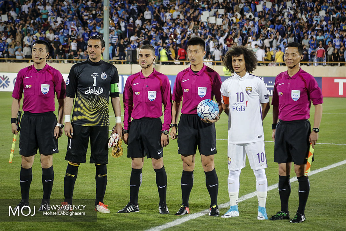 دیدار تیم های فوتبال استقلال ایران و العین امارات