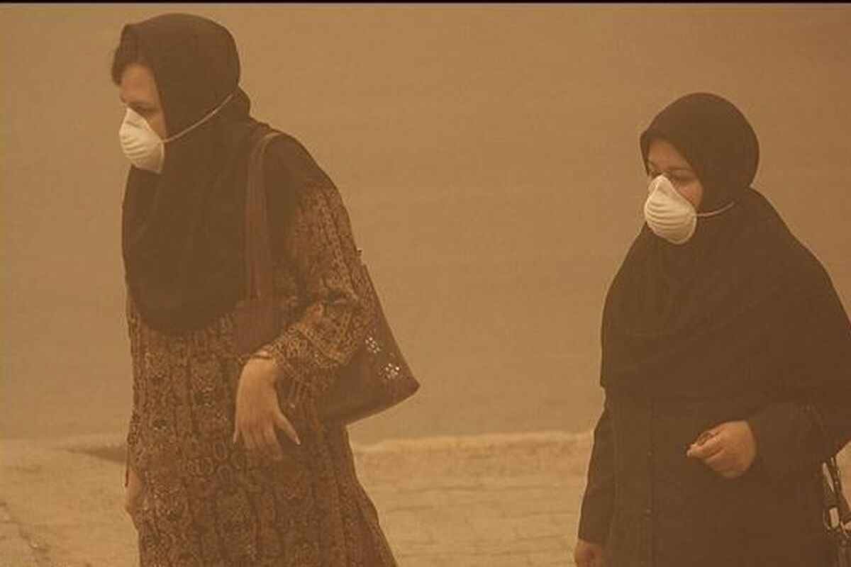 گردوخاک در اهواز