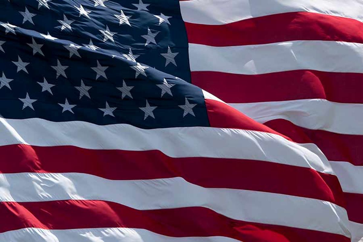 پرچم در آمریکا