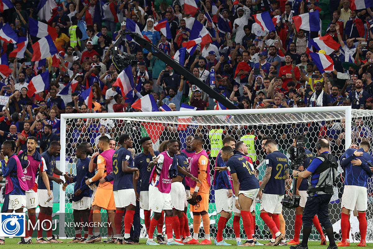 جام جهانی فوتبال - دیدار فرانسه و لهستان