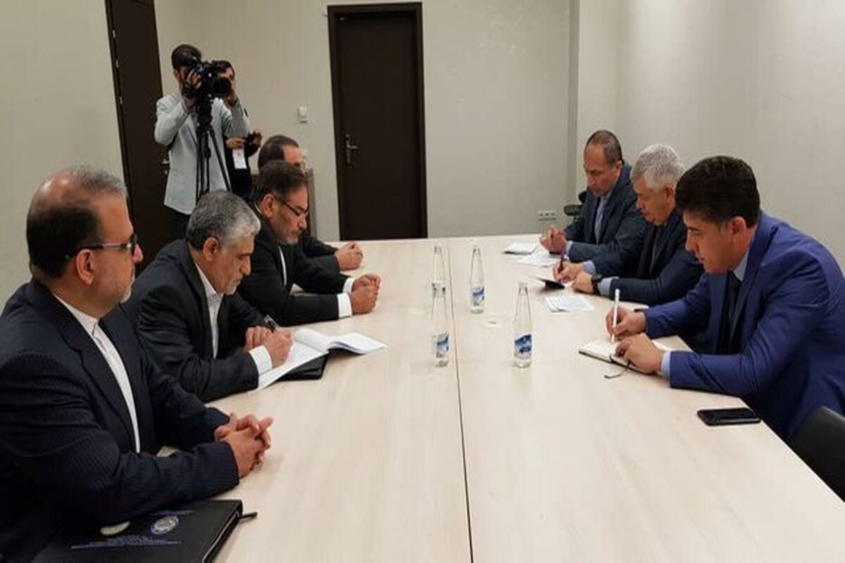 دیدار مشاورامنیت ملی رییس‌جمهور ازبکستان با شمخانی