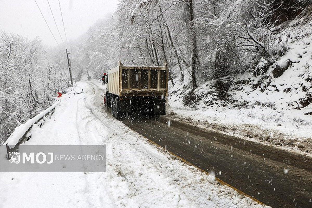 جاده های برفی