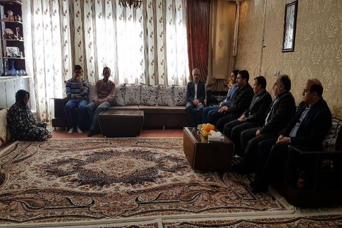 دیدار با خانواده بشارتی پور