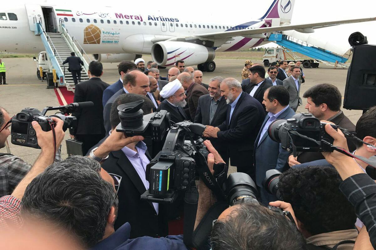 روحانی در کرمانشاه