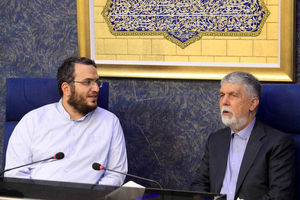 دیدار وزیر فرهنگ و ارشاد اسلامی با رئیس حوزه هنری