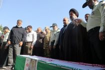 تشییع پیکر شهید منوچهر کرمی در خرم‌آباد برگزار شد