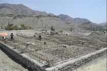 عملیات ساخت مدرسه دو کلاسه روستایی در بشاگرد