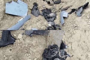 شکار پهپاد انتحاری دشمن در آسمان بندرعباس
