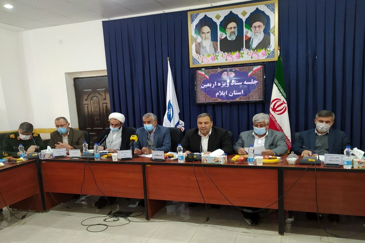 نشست استاندار در مرز مهران