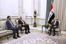 رئیس‌جمهور عراق و سفیر ایران در بغداد درباره توسعه روابط دوجانبه گفت‌وگو کردند