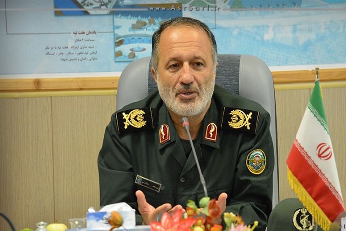 سردار ملکی مدیرکل حفظ آثار دفاع مقدس مازندران