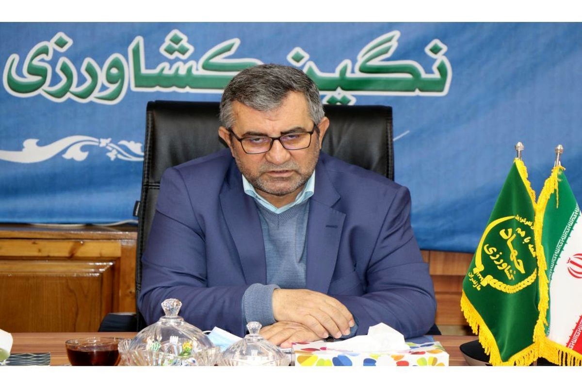 عنایتی رئیس جهاد کشاورزی مازندران