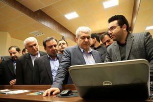 معاون علمی و فناوری رئیس جمهور مرکز نوآوری و شکوفایی دانشگاه آیت‌الله بروجردی را افتتاح کرد