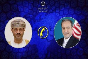 وزرای خارجه ایران و عمان با یکدیگر گفتگو کردند