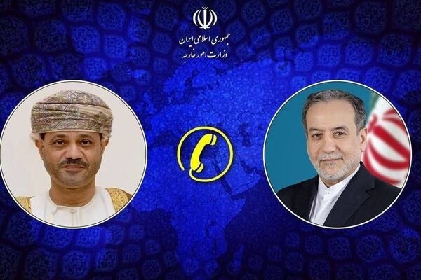 وزرای خارجه ایران و عمان درباره امنیت کشتیرانی و تحولات منطقه رایزنی کردند