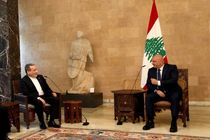دیدار وزیر امور خارجه با رئیس جمهور لبنان