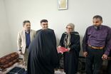 فرماندار نکا از فرهنگی روشندل فرهیخته روستای طوسکلا تجلیل کرد