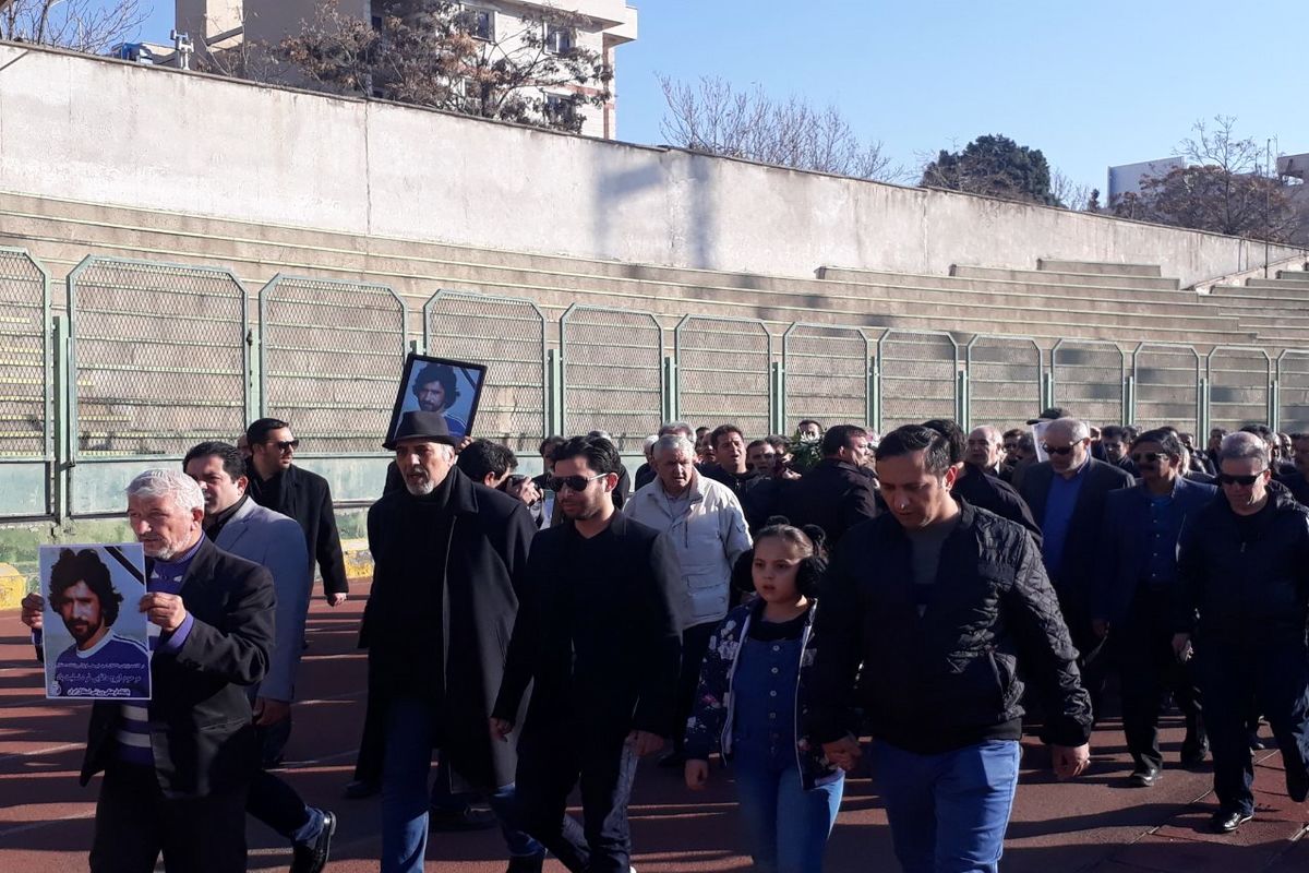 تشییع پیکر ایرج دانایی فرد