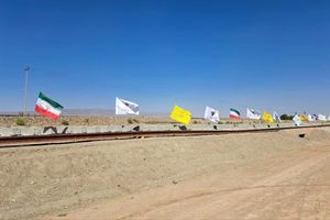 آغاز عملیات ریل‌ گذاری اتصال راه‌ آهن سبزوار به شبکه سراسری