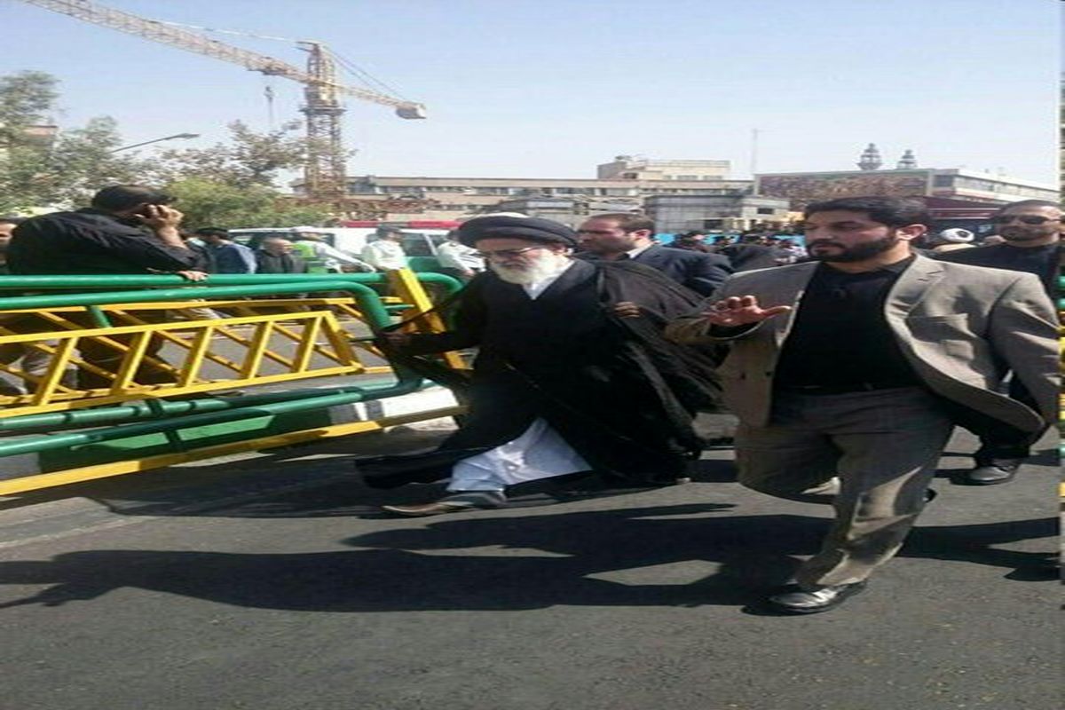 شاهرودی در مراشم حججی