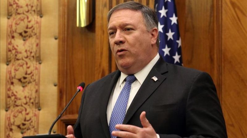 واکنش پمپئو به سفر روحانی به عراق