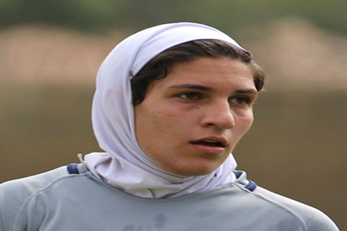  ملیکا محمدی هافبک تیم ملی فوتبال بانوان