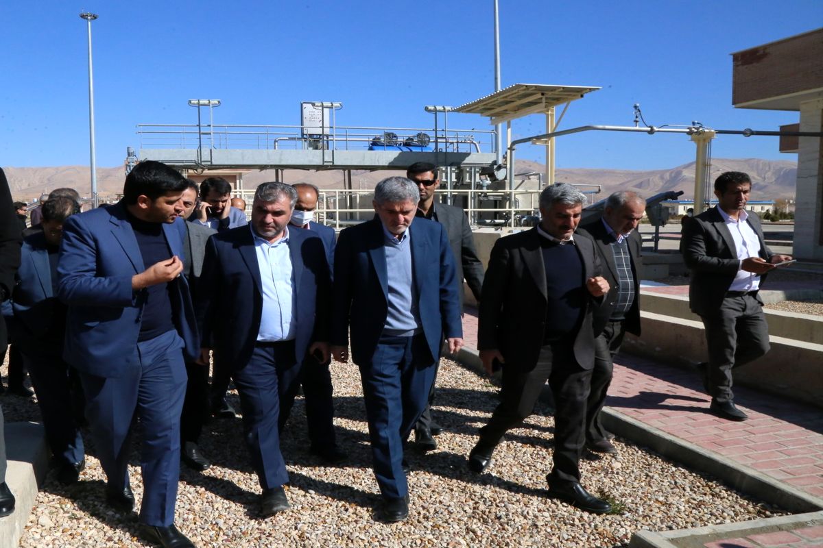 بازدید از پروژه های آبی شیراز