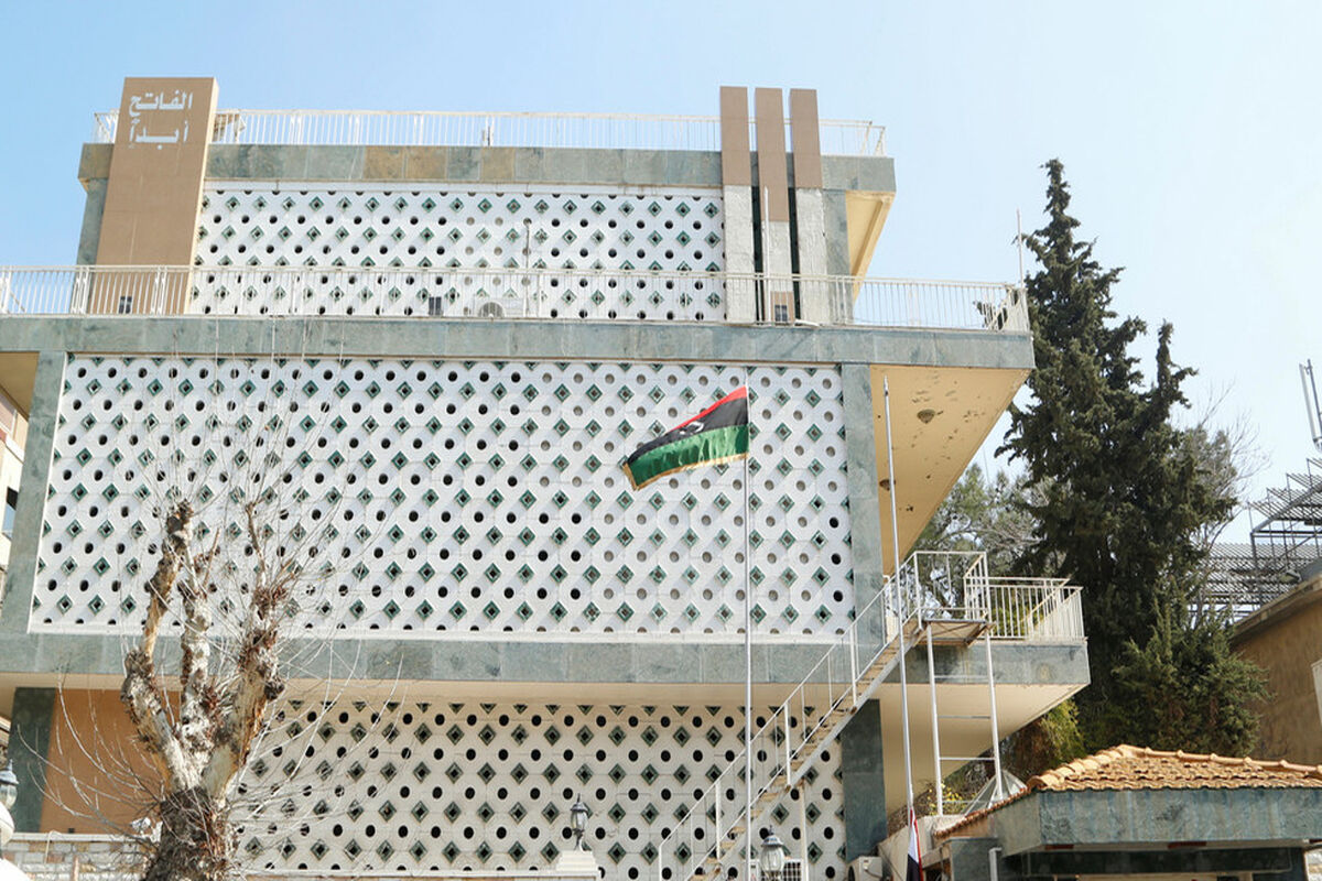سفارت دولت خلیفه حفتر در دمشق سوریه