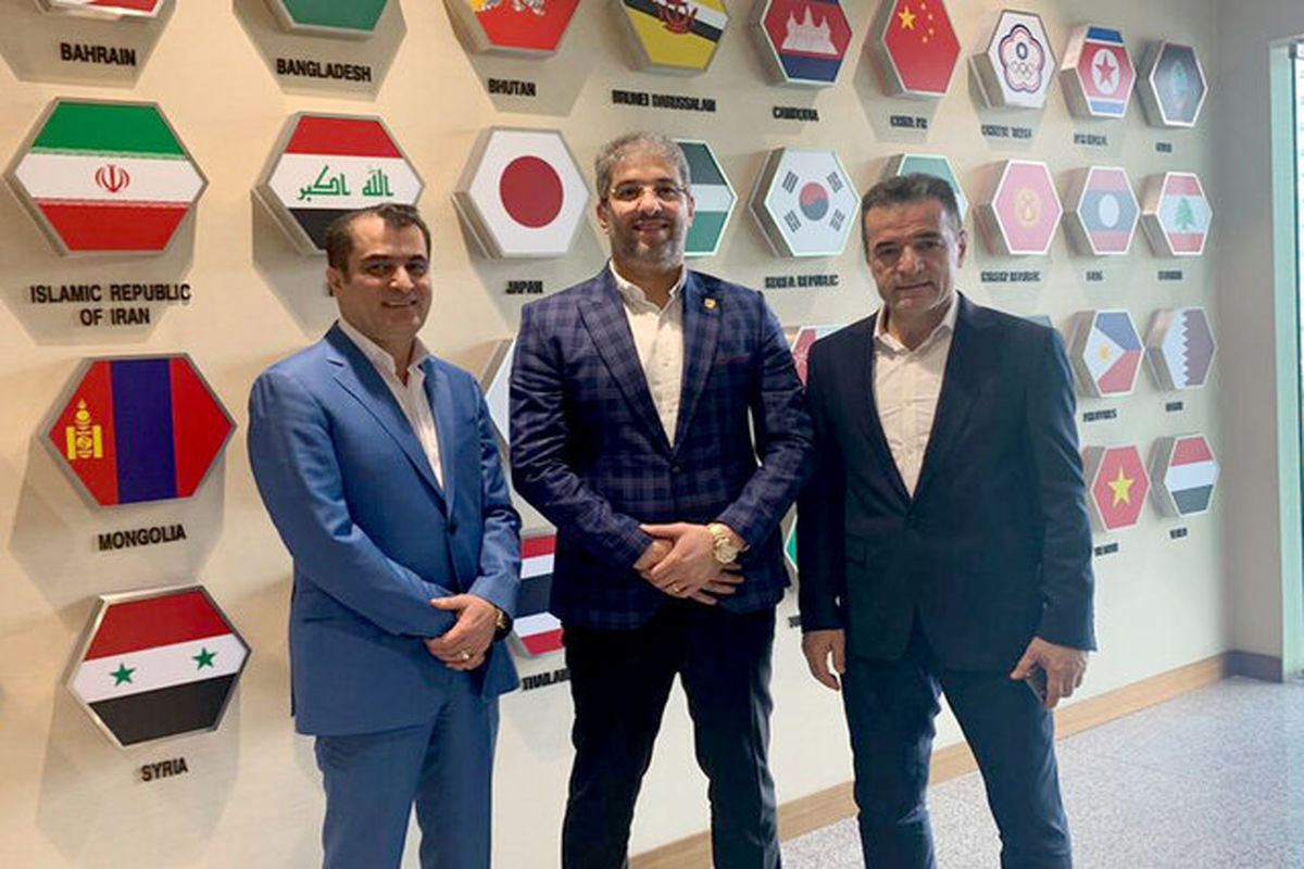 جلسه مسئولان فوتبال ایران با کنفدراسیون فوتبال آسیا