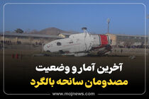 اینفوگرافیک/ آخرین آمار وضعیت مصدومان سانحه بالگرد