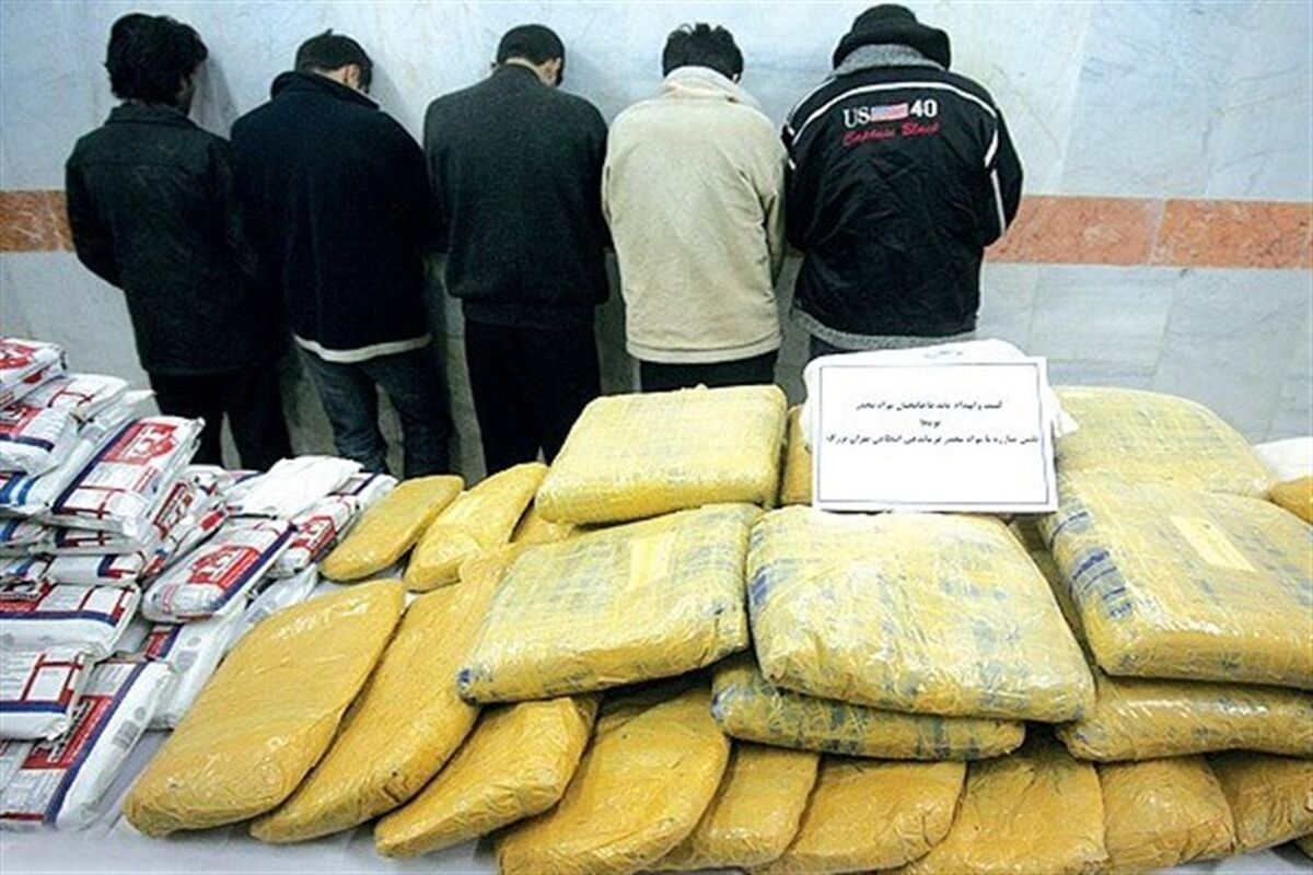 دستگیری باند مواد مخدر