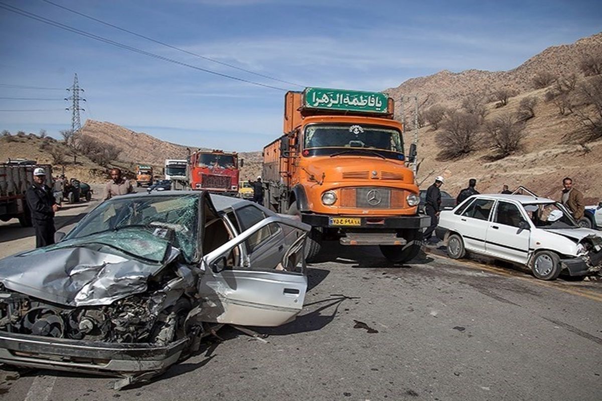 تصادف در جاده های کرمانشاه