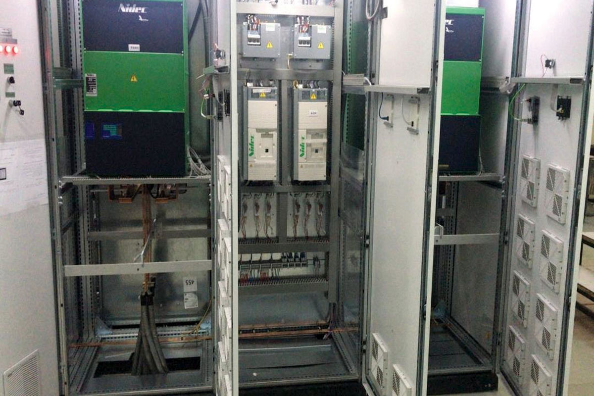 پروژه تعویض درایوهای خط نورد گرم