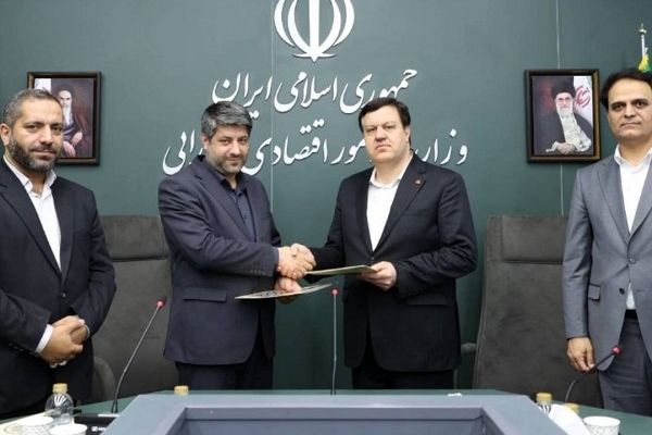 قرارداد عاملیت پرداخت حقوق و سرمایه در گردش بنگاه های اقتصادی با حضور معاون وزیر اقتصاد و مدیرعامل بانک ملت منعقد شد