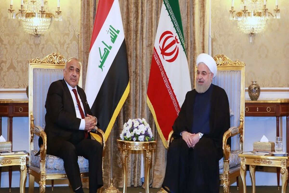 دیدار روحانی با نخست وزیر عراق
