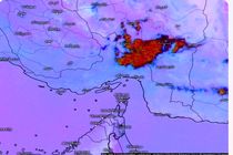 هشدار وقوع رگبار، رعد و برق و گرد و غبار در هرمزگان