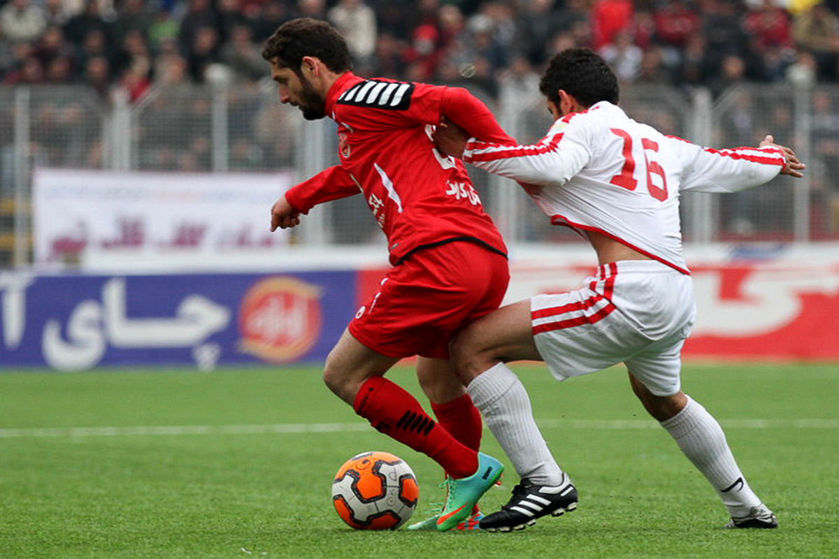 بازی پرسپولیس و نساجی مازندران‌1