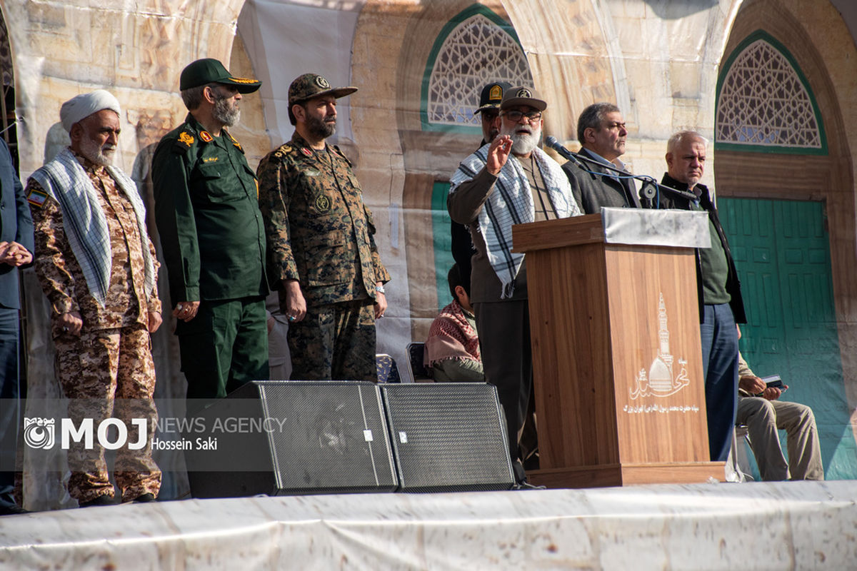 رزمایش ۱۱۰ هزار نفری راهیان قدس